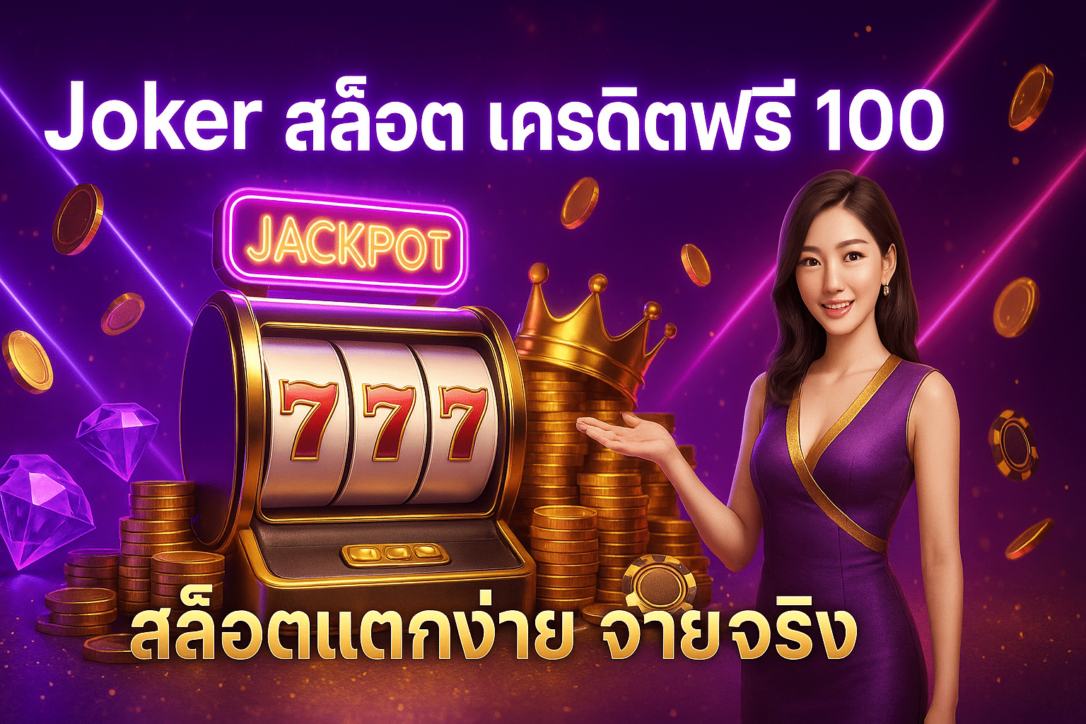 Joker สล็อต เครดิตฟรี