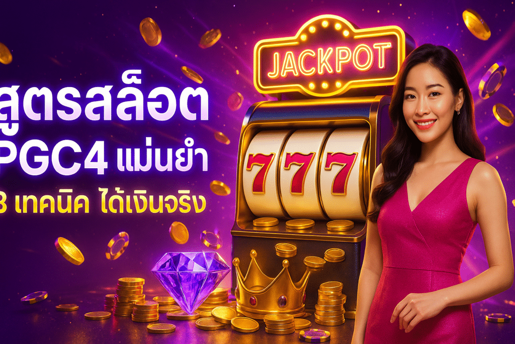 สูตรสล็อต PGC4 แม่นยำ