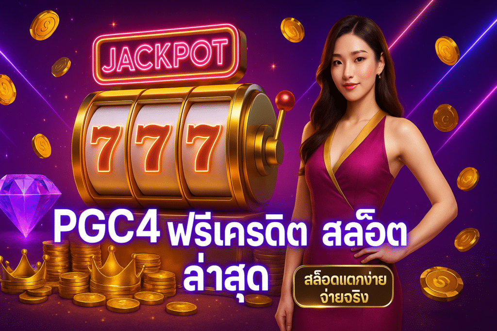 PGC4 ฟรีเครดิต สล็อต ล่าสุด
