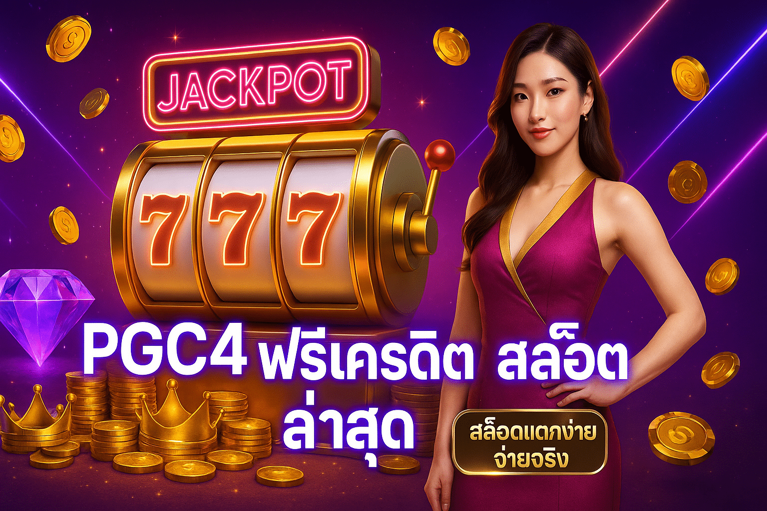 PGC4 ฟรีเครดิต สล็อต ล่าสุด