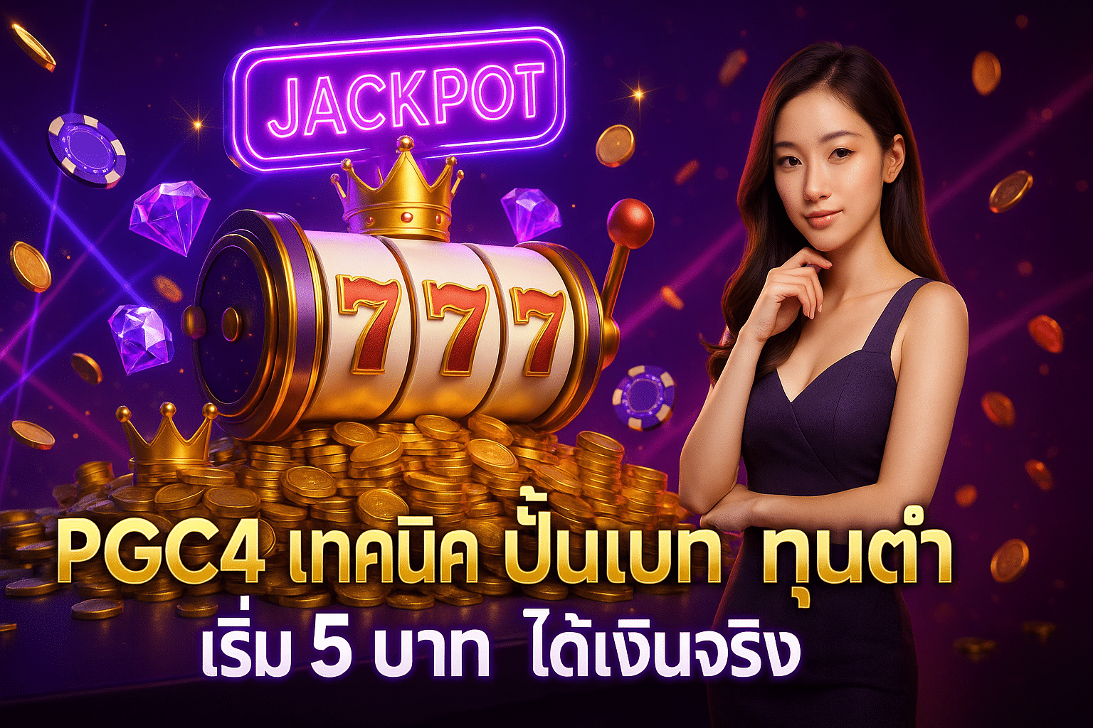PGC4 เทคนิค ปั้นเบท ทุนต่ำ